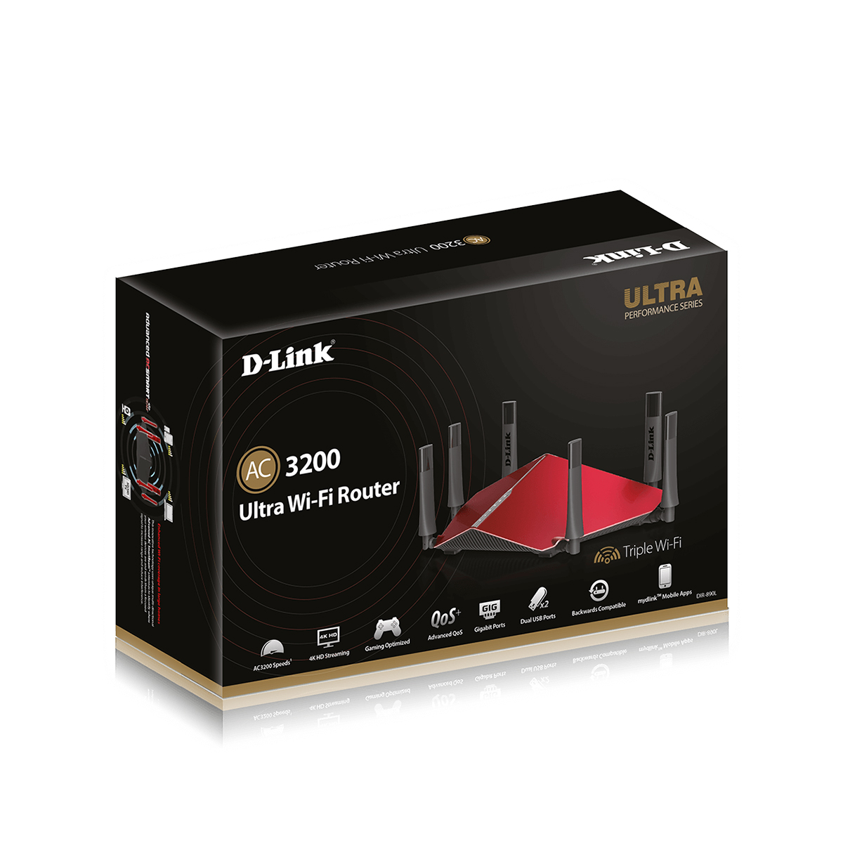 روتر بی‌سیم سه بانده دی لینک مدل DIR-890L-4